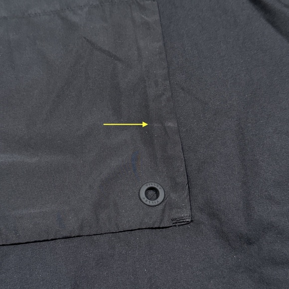 NWT Tilley Snap Front Tech Shirt Black Hiking Fishing Utility Womens XL - Picture 4 of 12